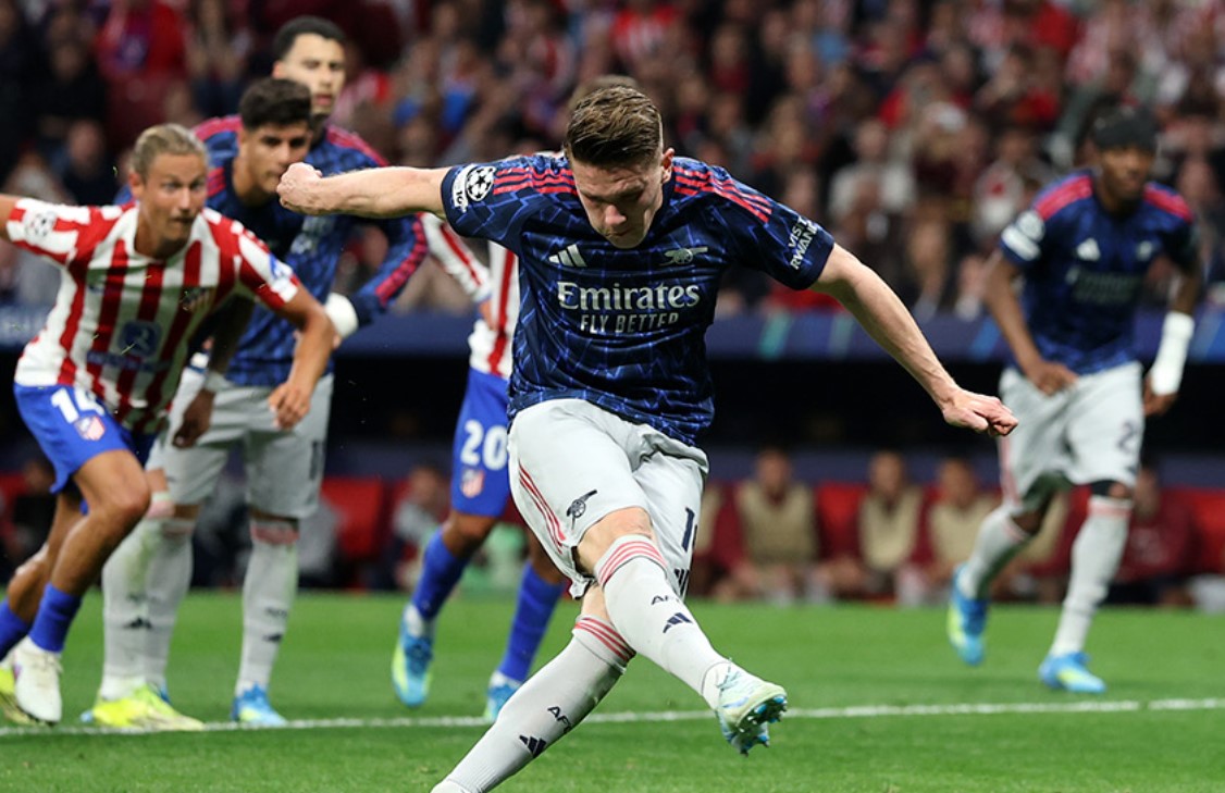 Во Мадрид фудбал каков што се очекуваше, Атлетико и Арсенал ремизираа со голови од пенали (ВИДЕО)