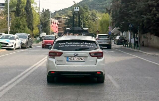 „Apple“ ги мапира улиците во Скопје