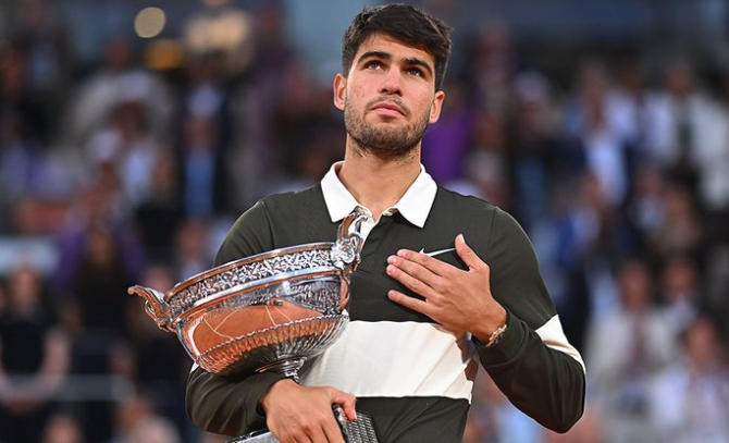 Официјално: Карлос Алкарас нема да игра на „Ролан Гарос“!