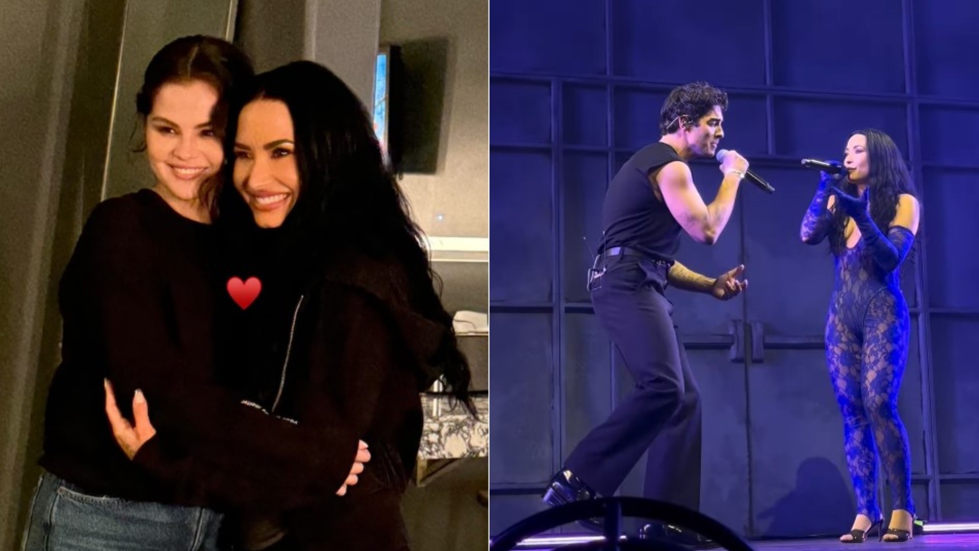 Сите соништа од детството ни се остварија: Селена Гомез и Џо Џонас се појавија на турата на Деми Ловато