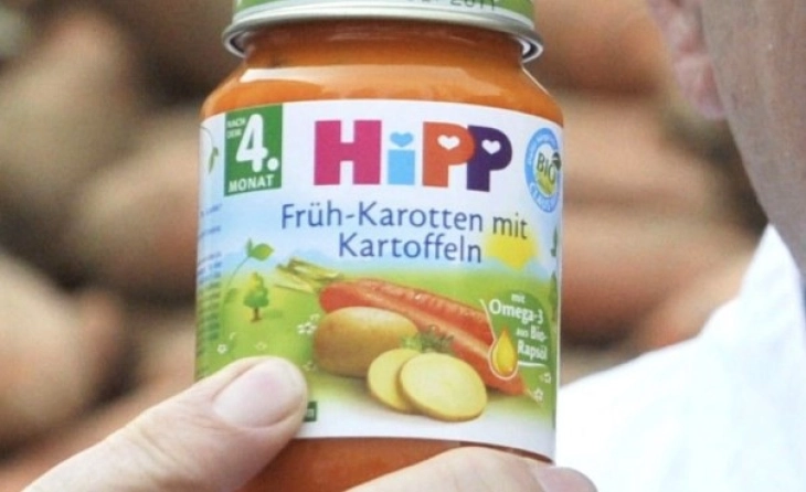 Производителот на храна за бебиња „HiPP“ соопшти дека е цел на обид за изнуда