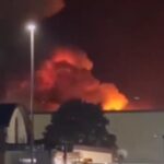 Пожар во РАФ Ферфорд: оштетена база на американски бомбардери во Британија