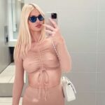 (Фото) Софија Милошевиќ ги засени сите на премиерата на „Ѓаволот носи Прада 2“ во Белград: Се појави во костум од 6.000 евра, што го носеше и Хејли Бибер