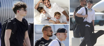 Синовите на Рики Мартин пораснаа во момци кои се копија на нивниот згоден татко (фото)