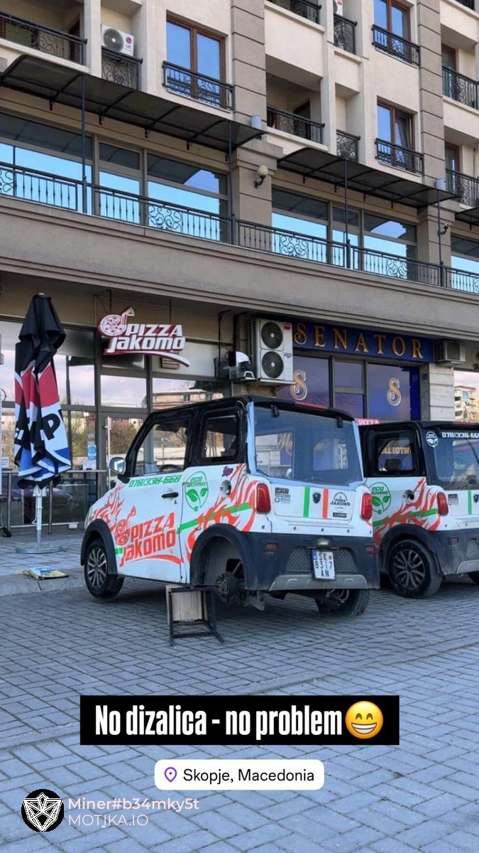 Македонски начин на решавање работи – Нема дизалица? Нема проблем!