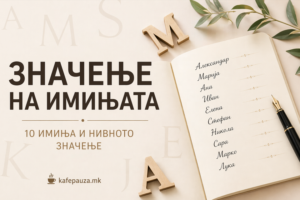 Значењето на имињата и нивната симболика: 10 примери на популарни имиња