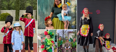 Првоаприлски маски на децата на Македонците – кралицата со британските гарди, автомати со слатки и сокови (фото)