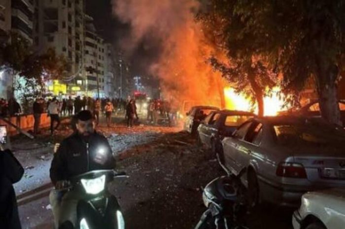 Нови израелски напади врз Бејрут, од јужен Либан истрелани седум ракети врз Израел