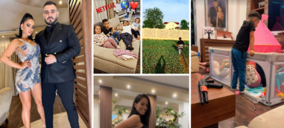 Ѕирнете во домот на Дарко Лазиќ – портрет со сопругата, клавир, зелена оаза за смирување (фото)