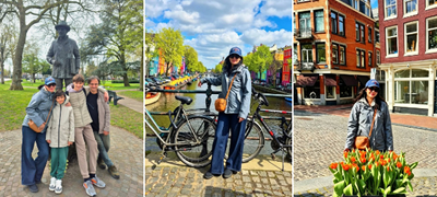 Андријана Јаневска објави ретка фотка со сопругот и синовите – Се забавуваат на патување низ Холандија