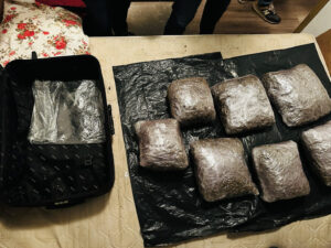 (ВИДЕО) Спречен е транспорт на дрога во близина на Градско, уапсени се две лица