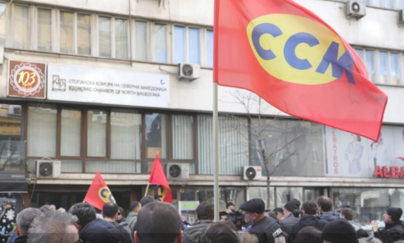 Првомајски протест за повисоки плати: ССМ повторно на улица