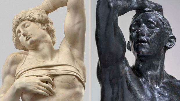 Кога магионичарот Микеланџело му ги открива на Роден тајните на скулптуратa – нова поставка во Лувр