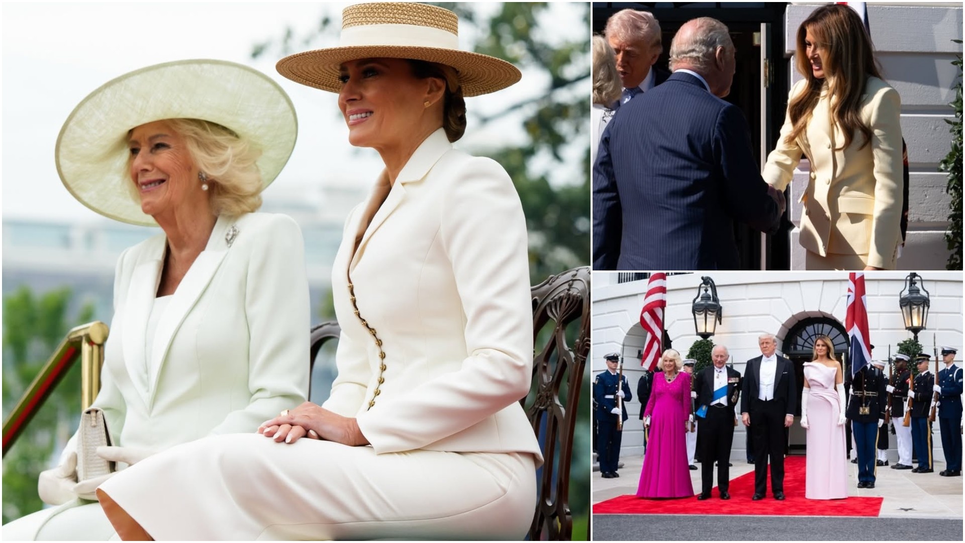 Меланија направи нешто поради Камила што не го направила за ниту еден странски гостин: Модната дипломатија го достигна врвот