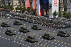Парадата на Црвениот плоштад во Москва на 9 мај за прв пат без воена опрема