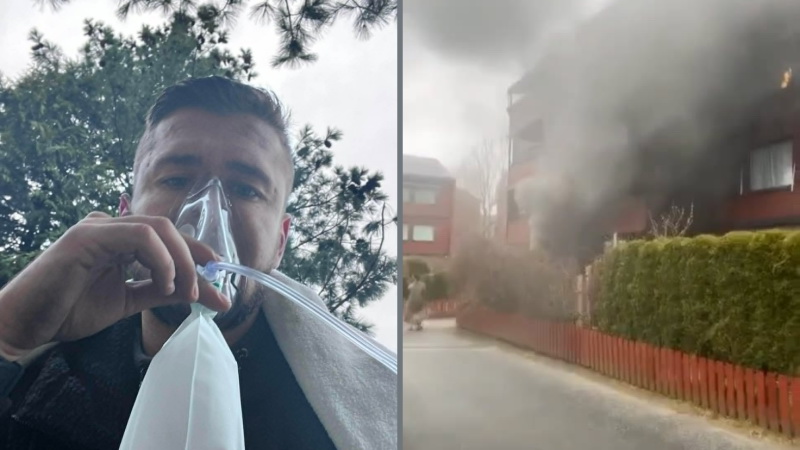 Тетовец спасувал животи во Осло откако пожар избувнал во станбена зграда