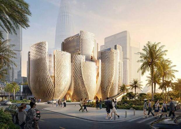 Архитектура што рефлектира светлина: Róng музејот доминира на хоризонтот