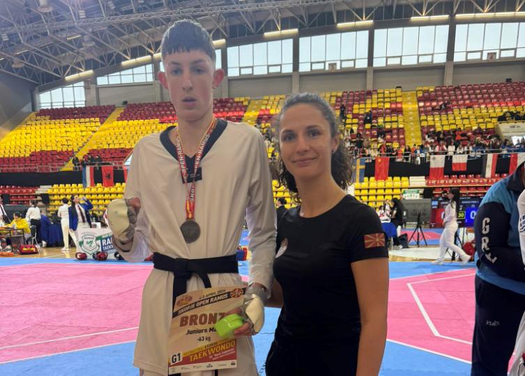 Три бронзи за кадетите и јуниорите во таеквондо на „Скопје опен-Рамус 2026 Г1-Е1“