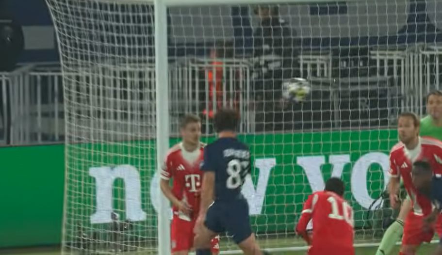 Нискиот Невеш даде гол со глава за водство на ПСЖ, па бомба на Олисе за ново реми, на крајот Дембеле ја врати предноста на Французите ! (ВИДЕО)