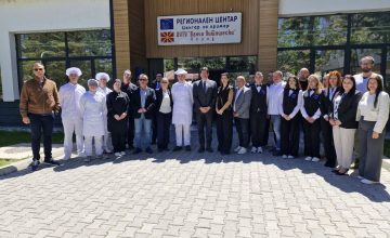 Амбасадорот на ЕУ во земјава Михалис Рокас оствари посета на РЦСОО „Ванчо Питошески“