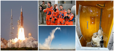 Успешно полетување, но мали проблеми со тоалетот: Како помина лансирањето кон Месечината? (фото+видео)