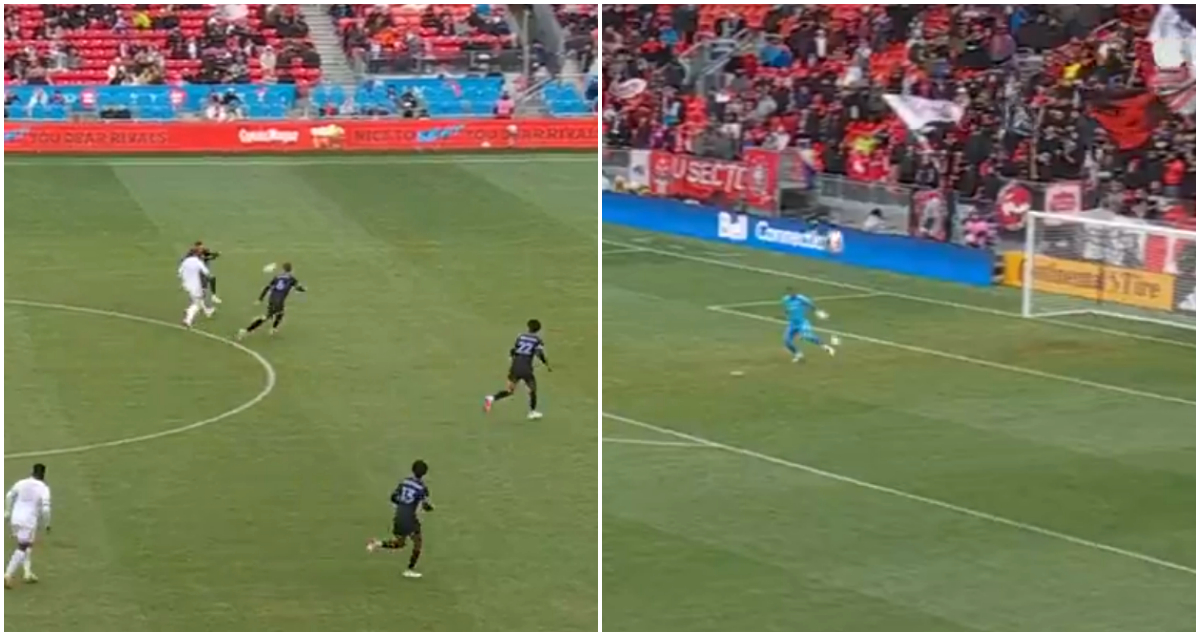 Неверојатна сцена во МЛС: Си „шутна“ кон својот гол од пола терен, а голманот си даде автогол (ВИДЕО)