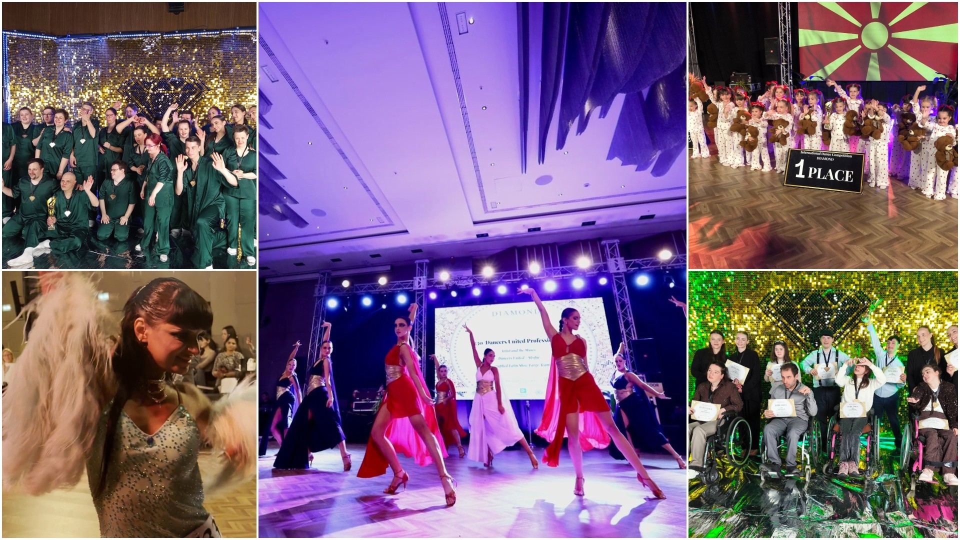 Diamond 2026: Танцовиот фестивал што обедини  1600 танчери, 11 земји, меѓу нив и инклузивни групи