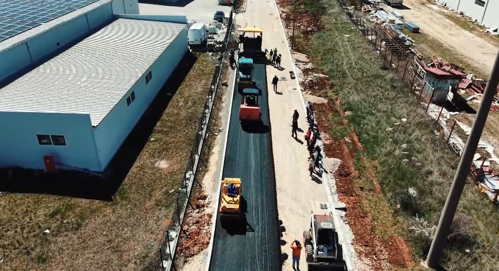 Започна доасфалтирање и доуредување на улиците во индустриската зона „Металец“ кај Прилеп