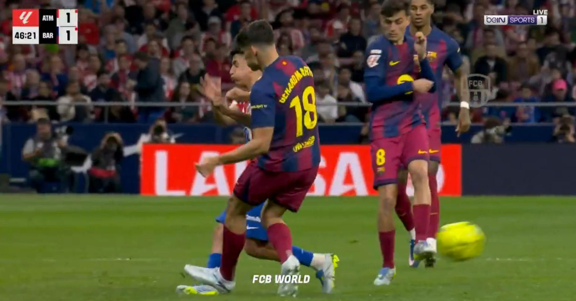 Шпанската јавност на нозе: Заслужи ли Џерард Мартин црвен картон? (ВИДЕО)