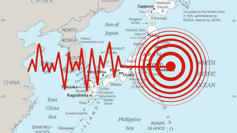 Силен земјотрес од 7,5 степени ја погоди Јапонија и земјата се спрема за огромно цунами