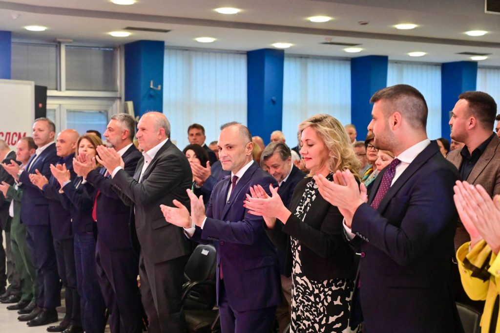 Заев, Бучковски и Зечевиќ на прославата за 35 роденден на СДСМ