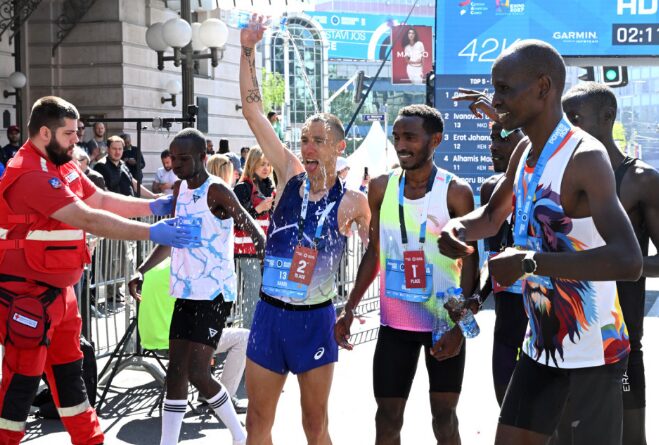 Дарио Ивановски втор на маратонот во Белград