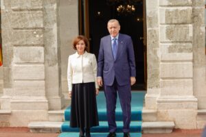 Сиљановска-Давкова оствари средба со турскиот претседател Ердоган