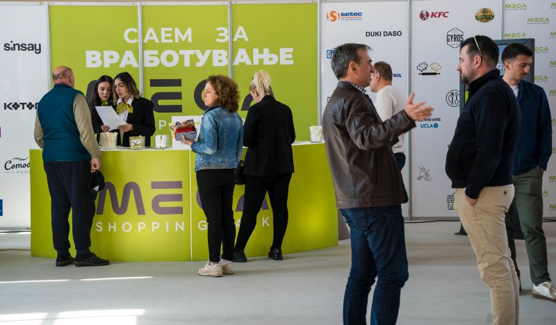 Над 700 посетители на Саемот за вработување на „МЕГА шопинг парк“ – Гевгелија