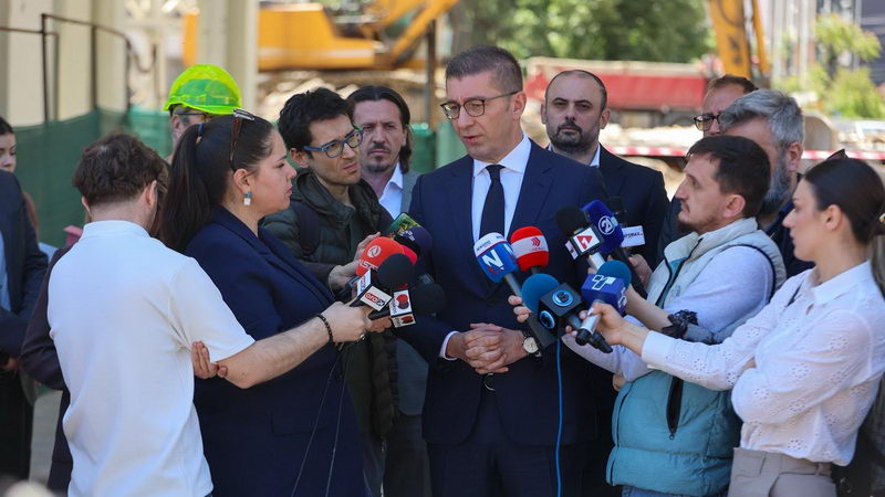 За Мицкоски извештајот за Македонија е спротивен на изјавите на европратеникот Вајц