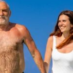 (Фото) Голи раменици, без градник: Партнерката на Лазар Ристовски повторно го привлече вниманието