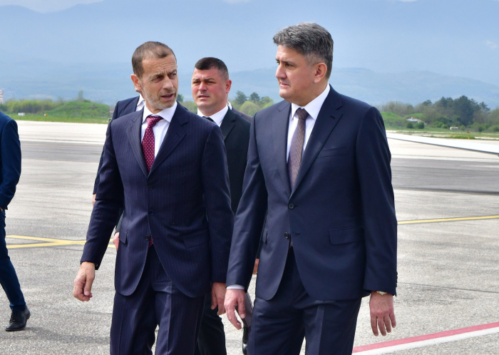 Чеферин во Скопје: УЕФА со силна поддршка за македонскиот фудбал