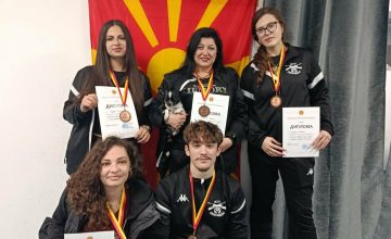 Пет одличја за охридските стрелци на Државното првенство со воздушно оружје-меѓународна програма