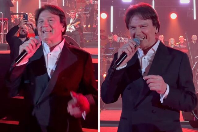 (Видео) Здравко Чолиќ на концерт ја здогледал првата љубов, без размислување се симнал меѓу публиката, неговата реакција стана хит!