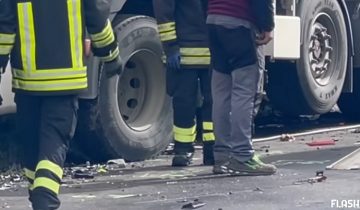 Пијан македонски возач на камион предизвика сообраќајна несреќа кај Солун