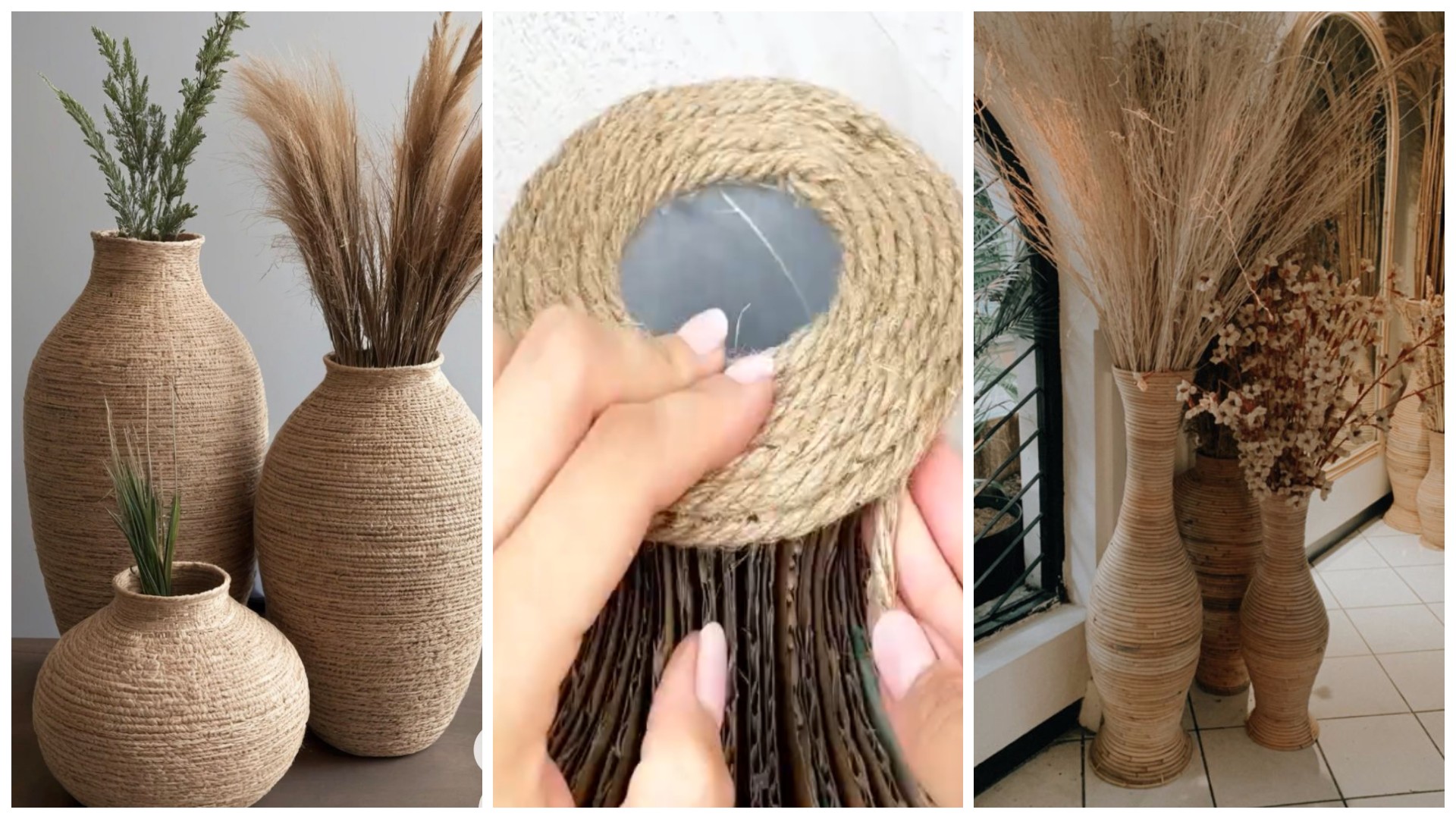 Украс кој го привлекува погледот во домот: Од стар картон и коноп до вазна вредна за Инстаграм објави (видео)