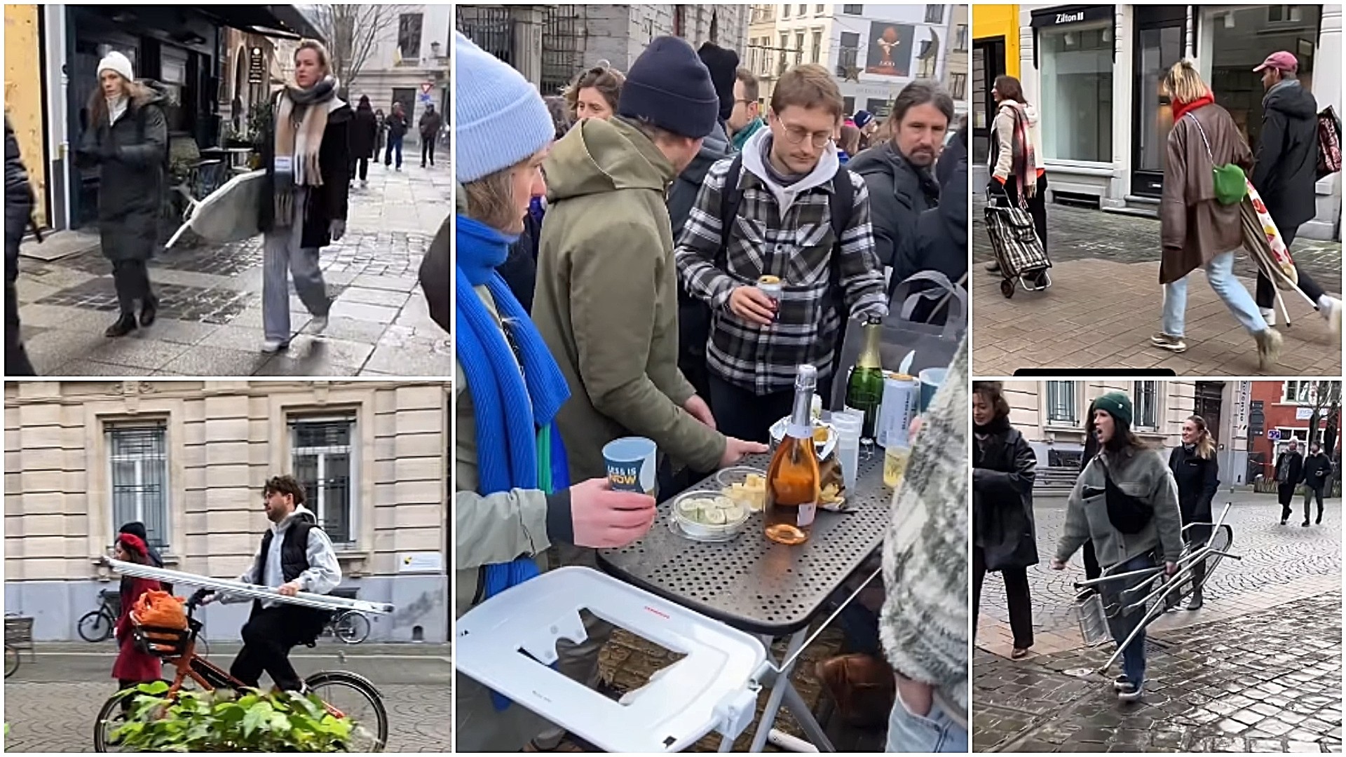 Нов тренд или лудост? Даските за пеглање станаа must-have на улица