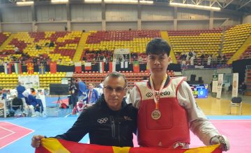 Сребрен медал за Ненад Целески од Таеквондо клубот „Хваранг Фист“ на меѓународниот турнир „Скопје Опен“ 2026