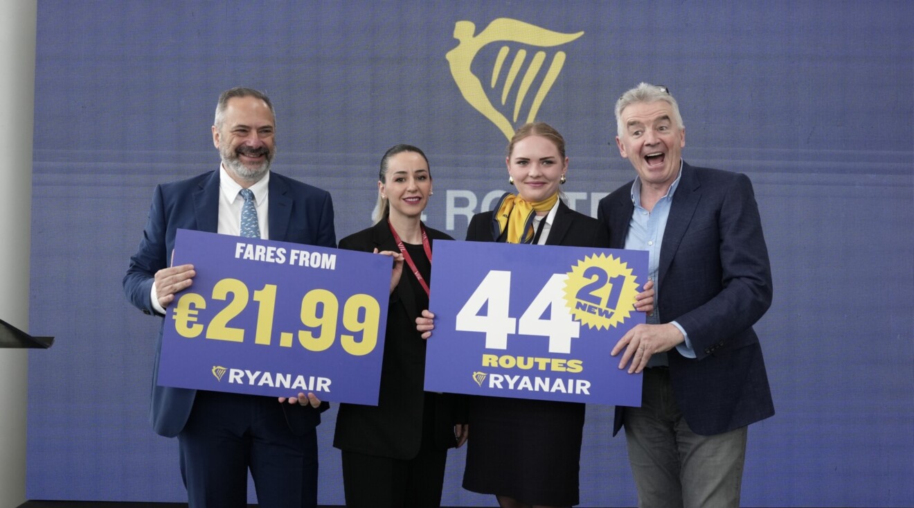 „Рајанер“ отвора база во Тирана со 4 авиони, инвестиција од 400 милиони американски долари и носи рекорден раст во Албанија