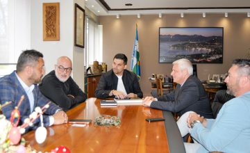 Делегацијата од Истарската жупанија во посета на Општина Охрид