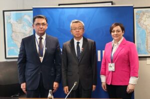 Славески на средба со заменик-генералниот директор на ММФ Бо Ли: Потврдена силна поддршка за независноста на централните банки и засилена внимателност во услови на глобални ризици