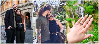 Филип од Скопје ја запроси саканата Марија пред водопад во Италија, со прстен инспириран од „Господарот на прстените“