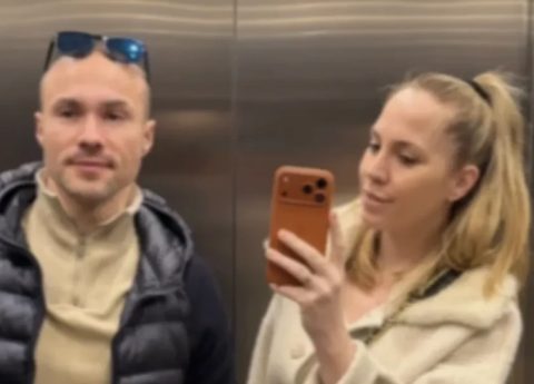 Хармоникашот Аца Софронијевиќ ја објави првта семејна фотографија заедно со бебето