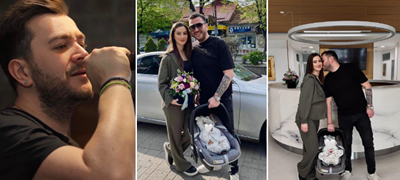 Пејачот Драган Темелков Џони си го зеде бебето дома на Велики петок – стана татко пред Велигден