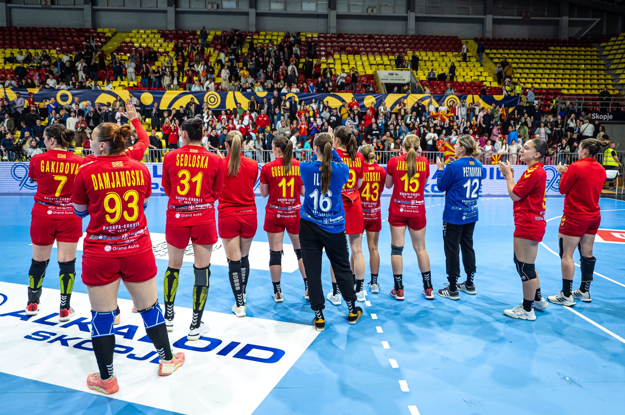 Познат и „возниот ред“ на Македонија на ЕП – на стартот против Швајцарија!